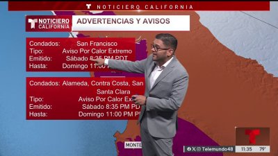 Avisos por calor extremo se extienden hasta el domingo a las 11pm