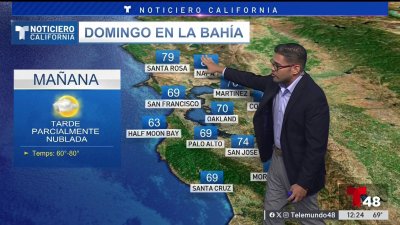 Temperaturas agradables para hoy domingo