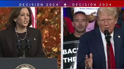 A días de la elección presidencial, Harris y Trump visitan Texas