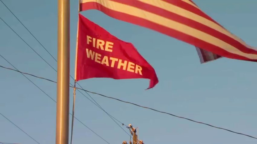 Fire weather flag.