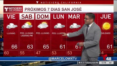 Lluvias se mueven al sur de la Bahía