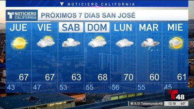 Se aproximan lluvias al Área de la Bahía