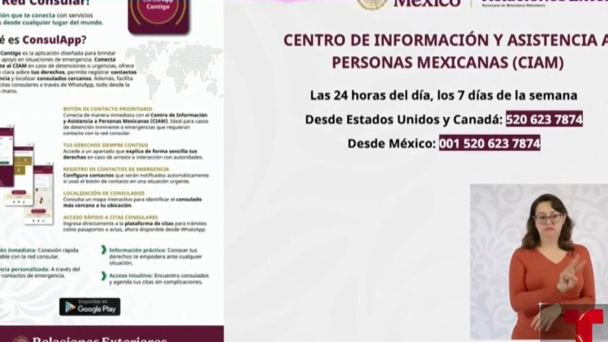 “No están solos”: ConsulApp Contigo la aplicación para apoyar a migrantes  en EEUU, image size:1200x675