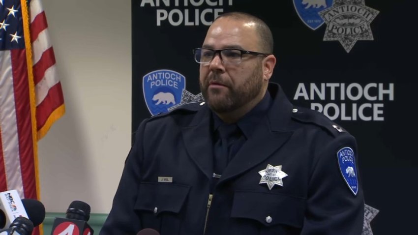 Antioch acting police Chief Joseph Vigil. (Jan. 7, 2025)