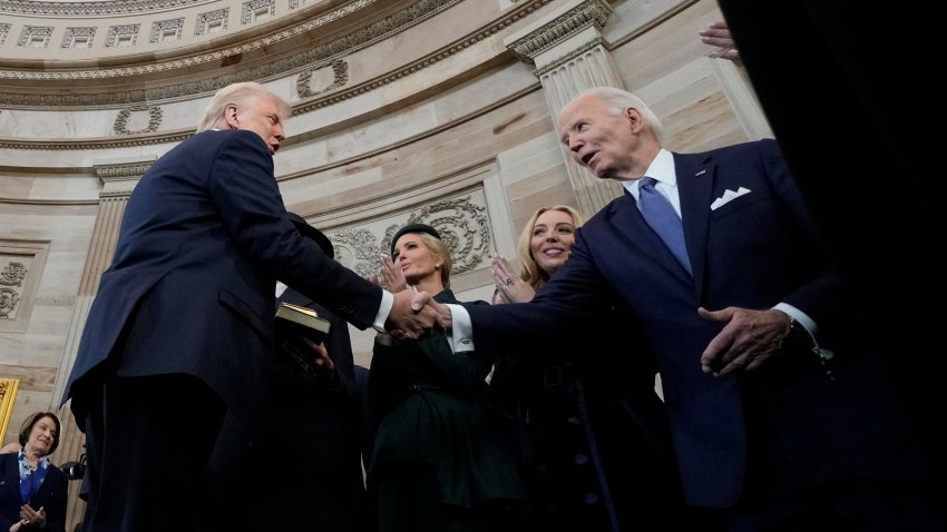 La carta que Biden le dejó a Trump: "Que Dios lo bendiga y lo guíe"