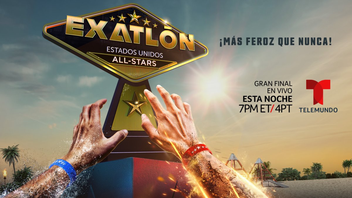 La gran final de Exatlón es en vivo este lunes por Telemundo