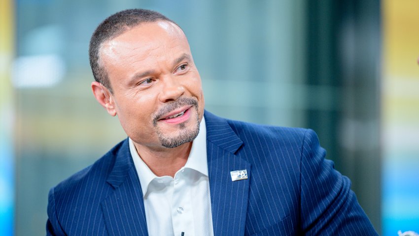 NEW YORK, NEW YORK – JUNE 18: Host Dan Bongino as US Open winner Gary Woodland visits “FOX & Friends” at Fox News Channel Studios on June 18, 2019 in New York City. (Photo by Roy Rochlin/Getty Images)