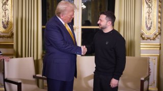 Donald Trump y Volodymyr Zelenskyy en una foto de archivo.