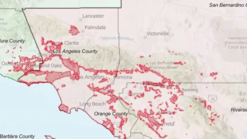 Actualizan mapa de zonas de riesgo de incendios en California