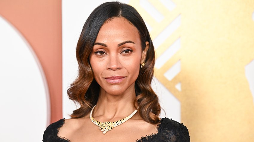 PARIS, FRANCE – FEBRUARY 28: Zoe Saldana arrives at the 50th Cesar Film Awards at L’Olympia on February 28, 2025 in Paris, France. (Photo by Stephane Cardinale – Corbis/Corbis via Getty Images)