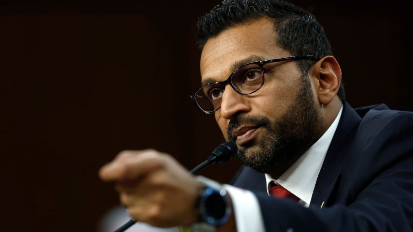 Kash Patel, U.S. President Donald Trump’s nominee to be Director of the Federal Bureau of Investigation (FBI), testifies during his confirmation hearing before the Senate Judiciary Committee in the Dirksen Senate Office Building on Jan. 30, 2025 in Washington, DC.