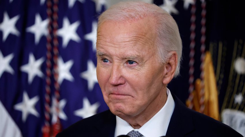 WASHINGTON, DC – JANUARY 02: U.S. President Joe Biden speaks during a ceremony to award the Presidential Citizens Medal in the East Room of the White House on January 02, 2025 in Washington, DC. Biden gave the medal to 20 people who worked on causes supported by the president during his decades of public service, including desegregation, women’s rights, gun safety, LGBTQ+ rights, cancer research and military affairs. (Photo by Chip Somodevilla/Getty Images)