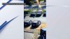 Sospechoso ingresa a estacionamiento de la policía y les tira piedras a varias patrullas en Pittsburg