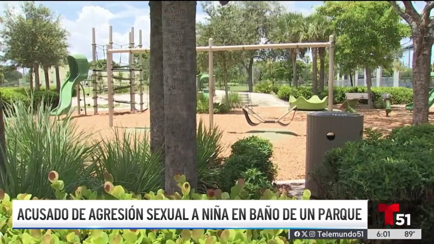 Arrestan a sospechoso de agredir sexualmente a una niña en parque de Miami-Dade