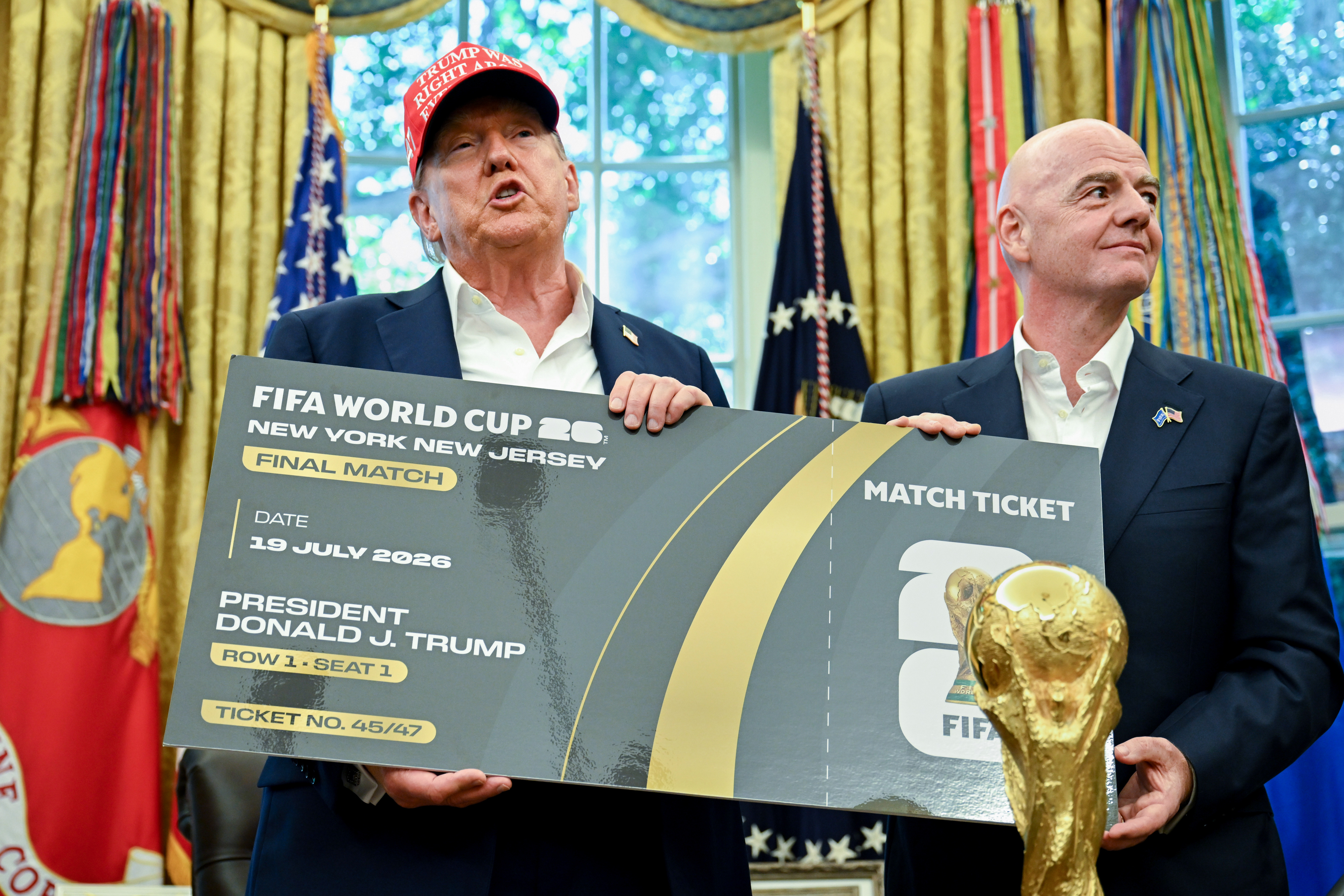 Trump Infantino