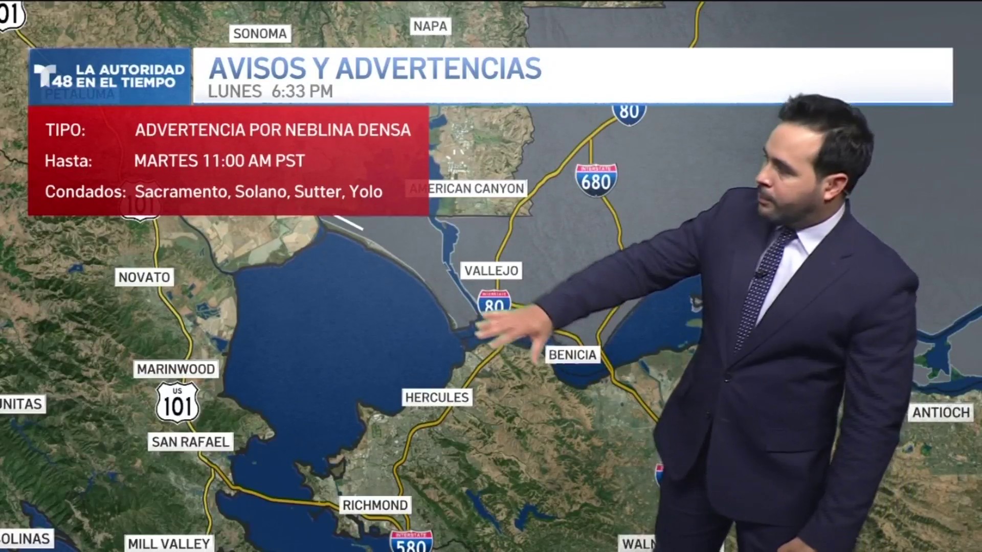 ¡Atención en las carreteras!, habrá niebla densa