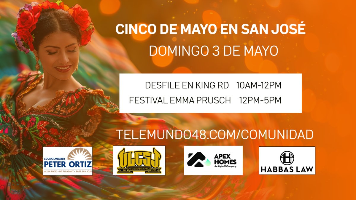 Actividades del Cinco de Mayo en San José – Telemundo Area de la Bahía 48