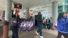 Protesta ante inminentes despidos de trabajadores municipales de San Francisco