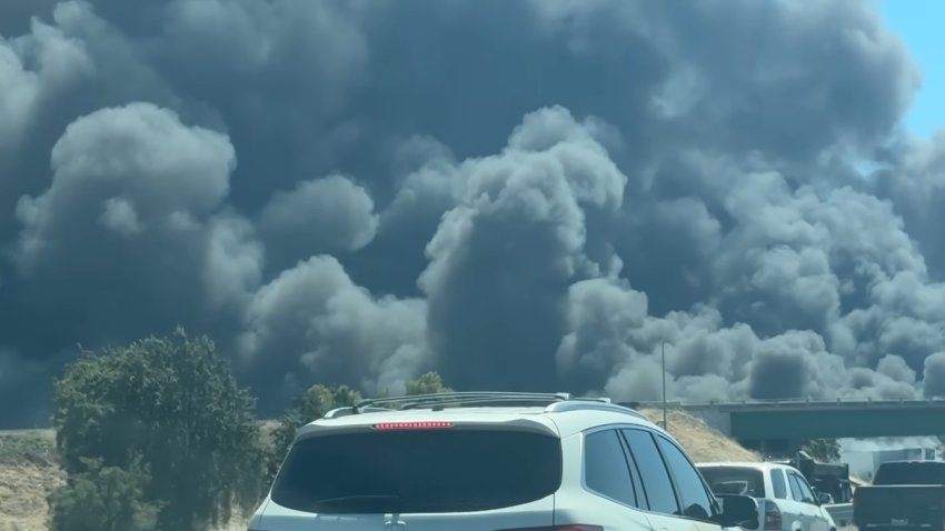 Incendio en Tracy