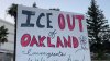 Activistas en Oakland denuncian uso excesivo de fuerza por parte de ICE