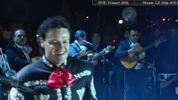Video: Pedro Fernández por poco no da el Grito
