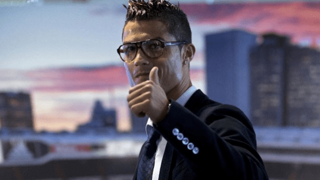 Ronaldo descubre a su "gemelo"