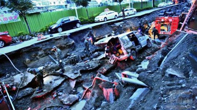 Explosión de gas mata a 20 en Taiwán